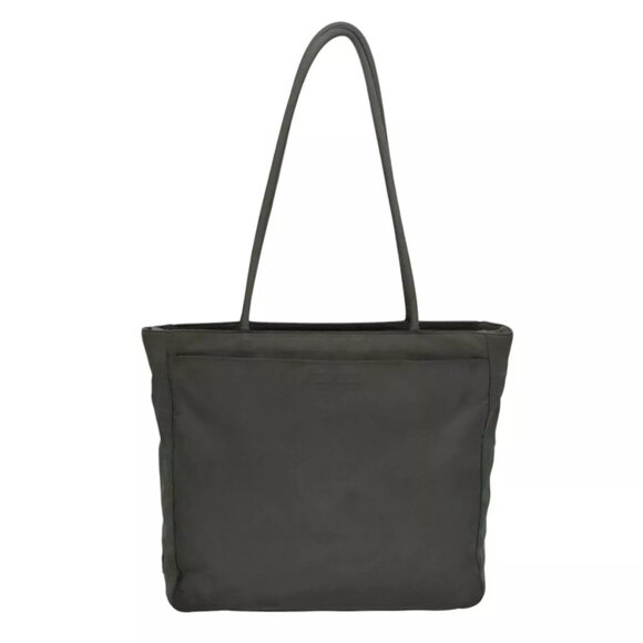 PRADA Tote Bag Nylon Gray Auth - Picture 3 of 16